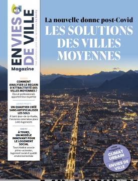 Couverture du n°4 du magazine Climat Urbain par Envie de Villes