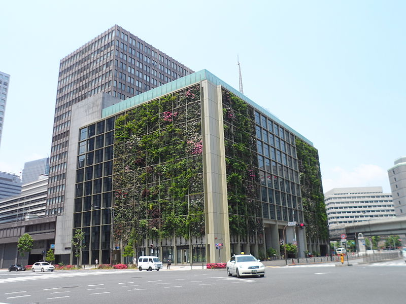  Le siège de la multinationale Pasona à Tokyo et ses façades végétalisées