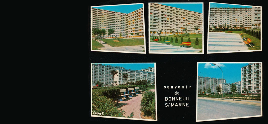 Un jour, une ZUP, une carte postale : Grand ensemble (Bonneuil-sur-Marne)
