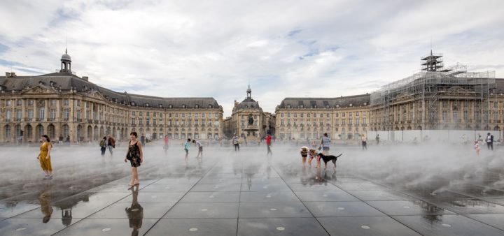 Le miroir d’eau de Bordeaux (©Istock)