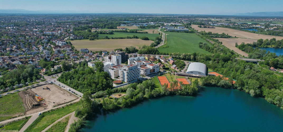 Quartier des Rives du Bohrie à Ostwald Strasbourg