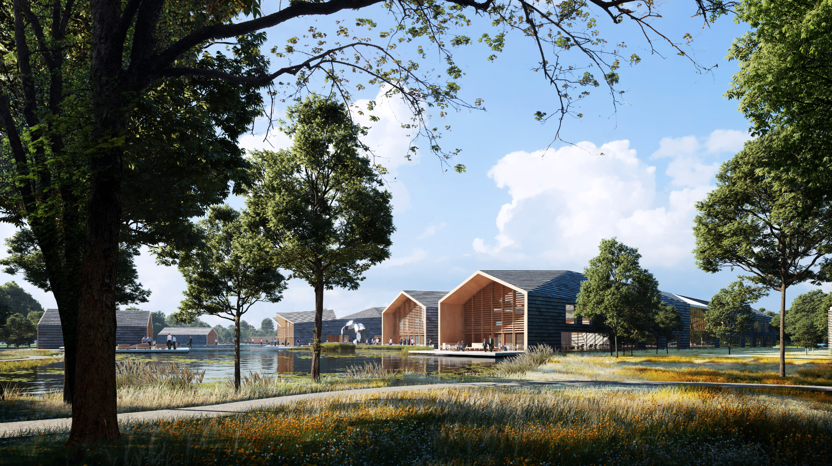 Le campus européen de formation Deloitte, à Romainville (93), en lice pour les MIPIM Awards.