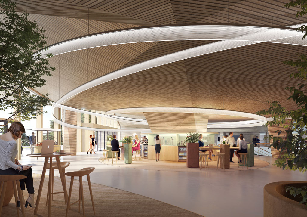 Modélisation du futur Campus Deloitte University EMEA, Bailly-Romainvilliers