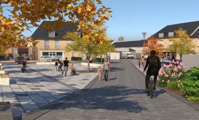 Une opération récemment labellisée Habitat & Qualité de vie : La ZAC Fontaine fleurie et Ecanet à Villers-Bocage (14)