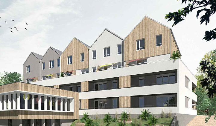 La ZAC Cœur de Village à Saint-Père-Marc-en-Poulet (35), une opération de couture urbaine labellisée Habitat & Qualité de vie