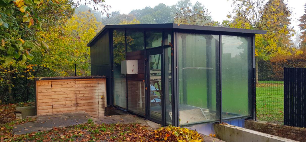 Le moulin de Goeulzin, dans le département du Nord a été transformé en centrale hydroélectrique.