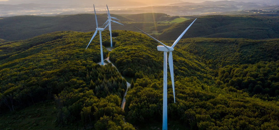 Les éoliennes de Marsanne (Drôme), un exemple de financement participatif dans les collectivités ©Mairie de Marsanne