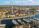Hauts-de-France : vue du port de À Dunkerque, où le groupe Verkor a ouvert une gigafactory de 16 GWh.