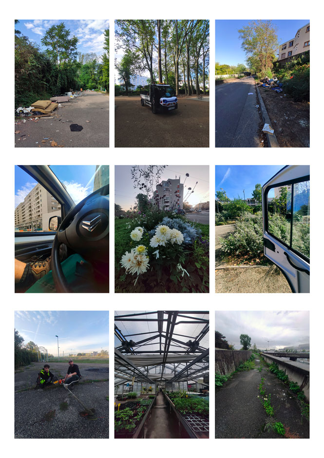 Les photographies de Timothée Mathelin qui a troqué le graphisme et la photo pour un poste aux espaces verts de Villeurbanne.