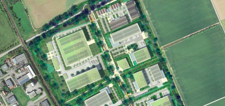 Dans le Haut-Rhin, à proximité de la frontière avec l’Allemagne et la Suisse, l’aménagement de la ZAC Gruen