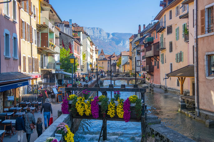 Le centre historique d'Annecy